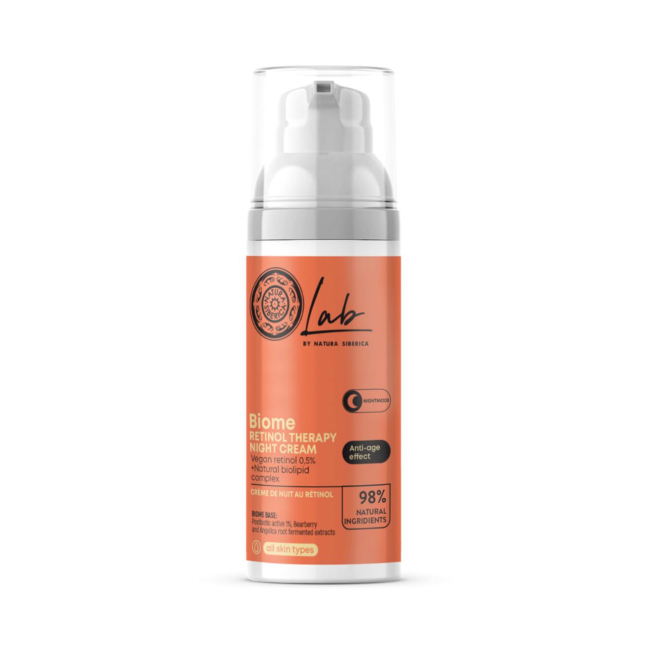 Lab Biome Night Face Cream Retinol Therapy 50ml