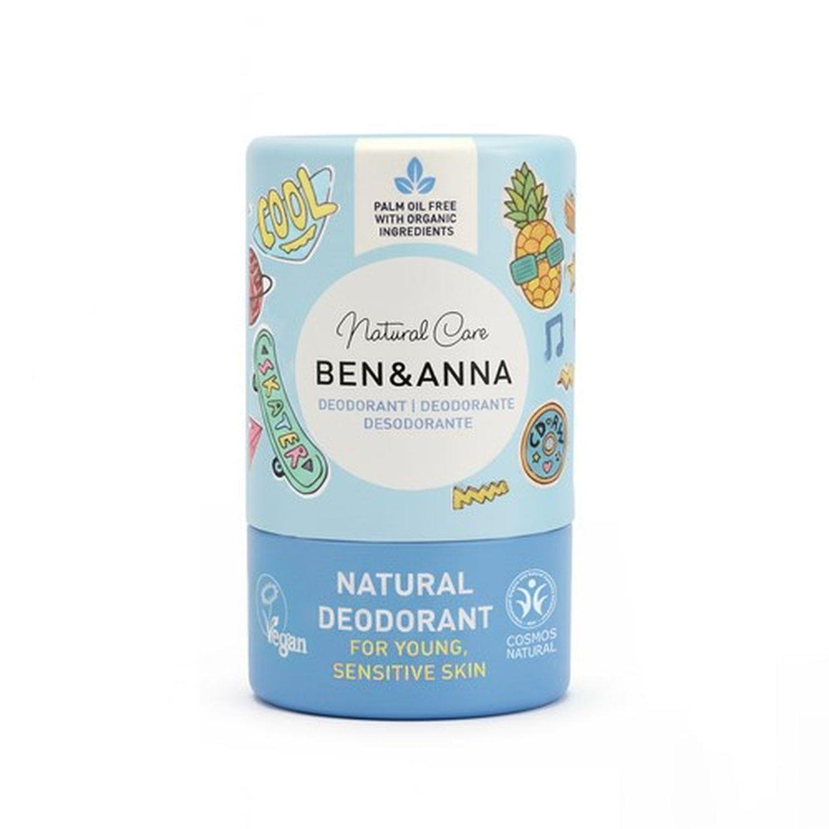 Ben & Anna Kids Deodorant Blue 25g