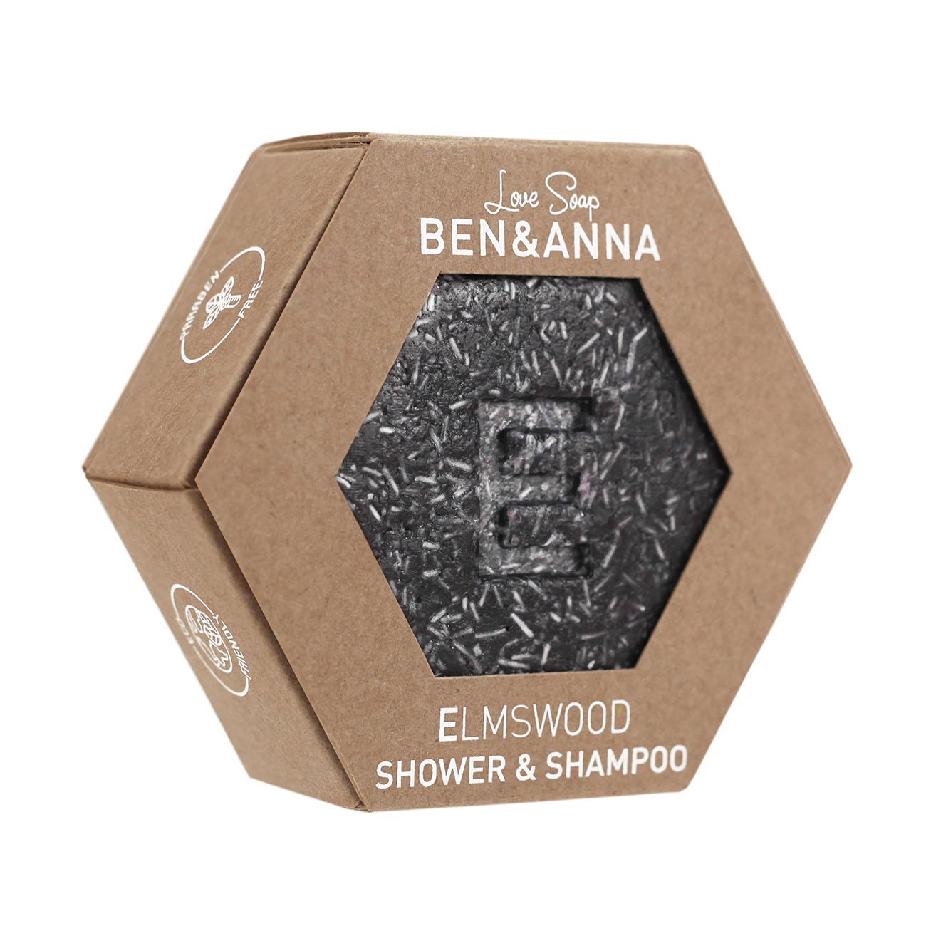 Ben & Anna Love Soap Shower & Shampoo Bar 60g - Elmswood