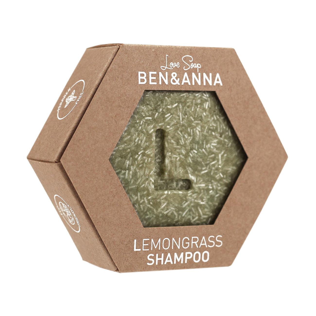 Ben & Anna Love Soap Shower & Shampoo Bar 60g - Lemongrass