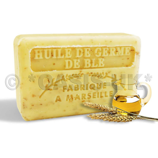 Marseille Exfoliant Soap Germe de Blé (Wheatgerm Oil) 125g