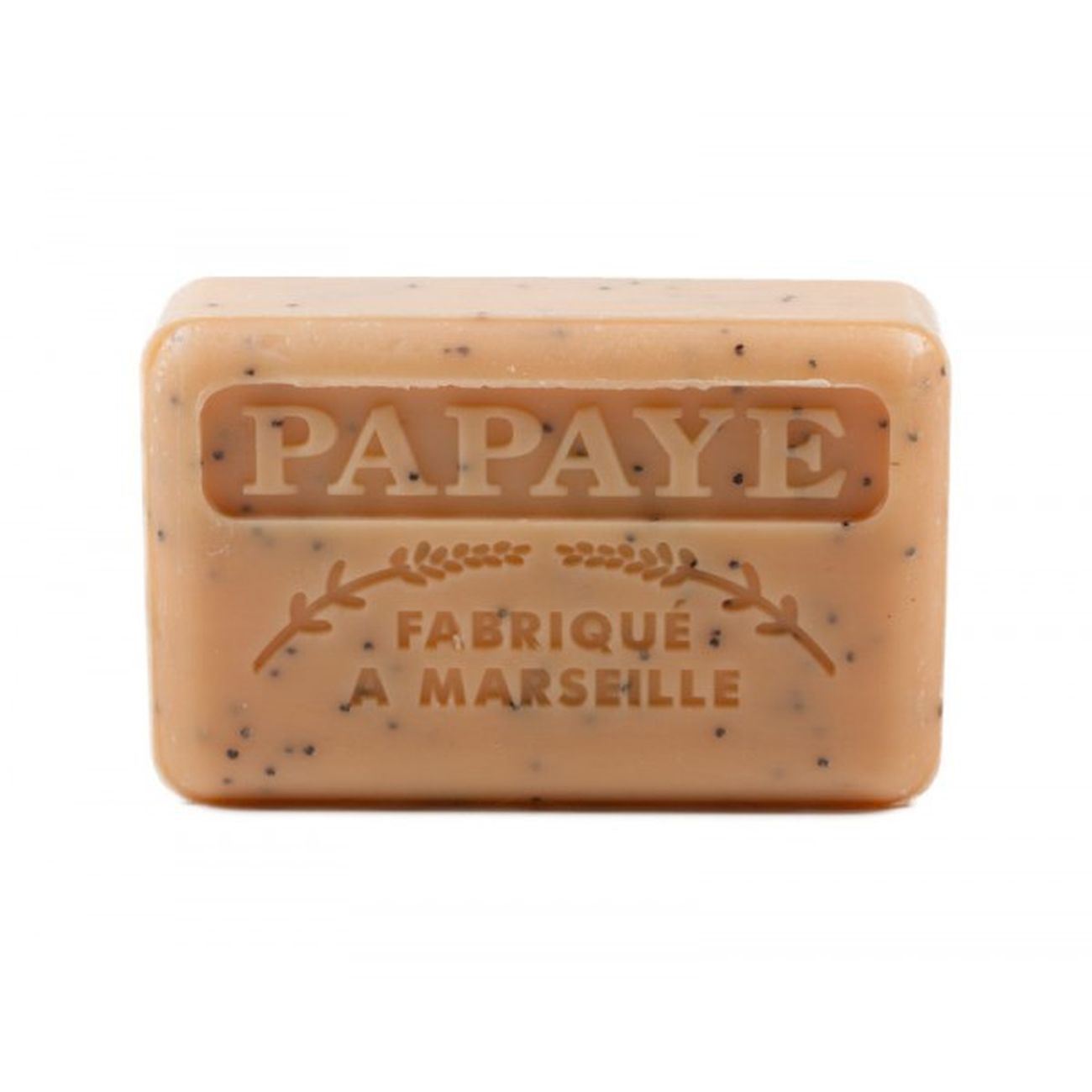 Marseille Exfoliant Soap Papaye (Papaya) 125g
