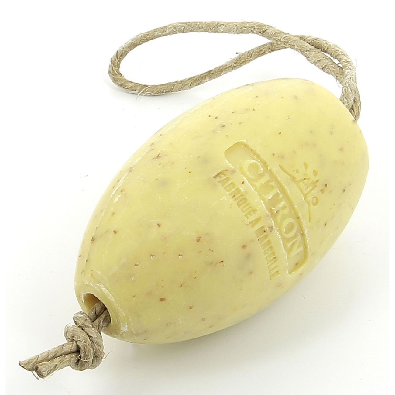 Marseille Oval Soap Citron Broyé (Lemon) 240g