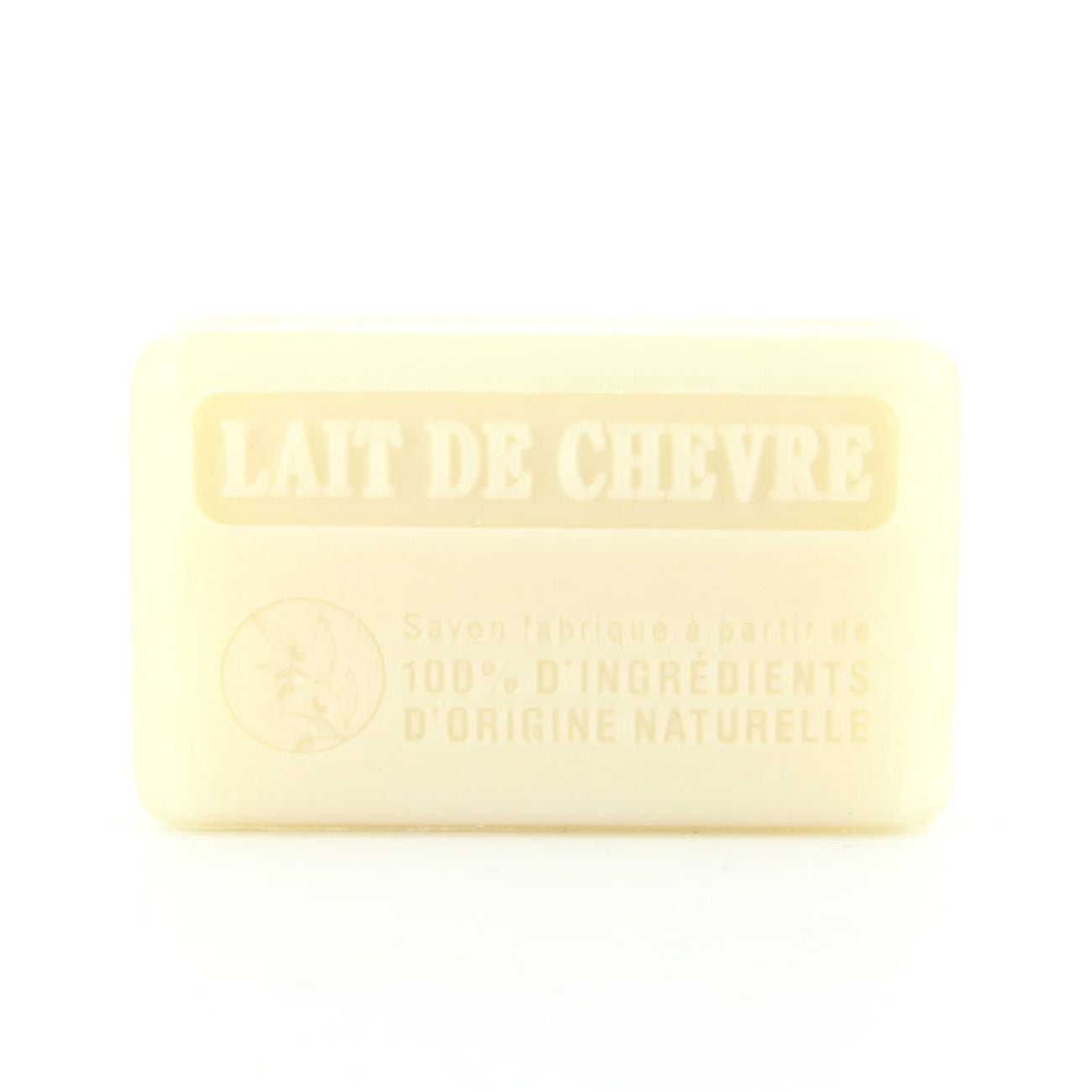 100% Natural Soap Lait de Chèvre (Goat Milk) 125g