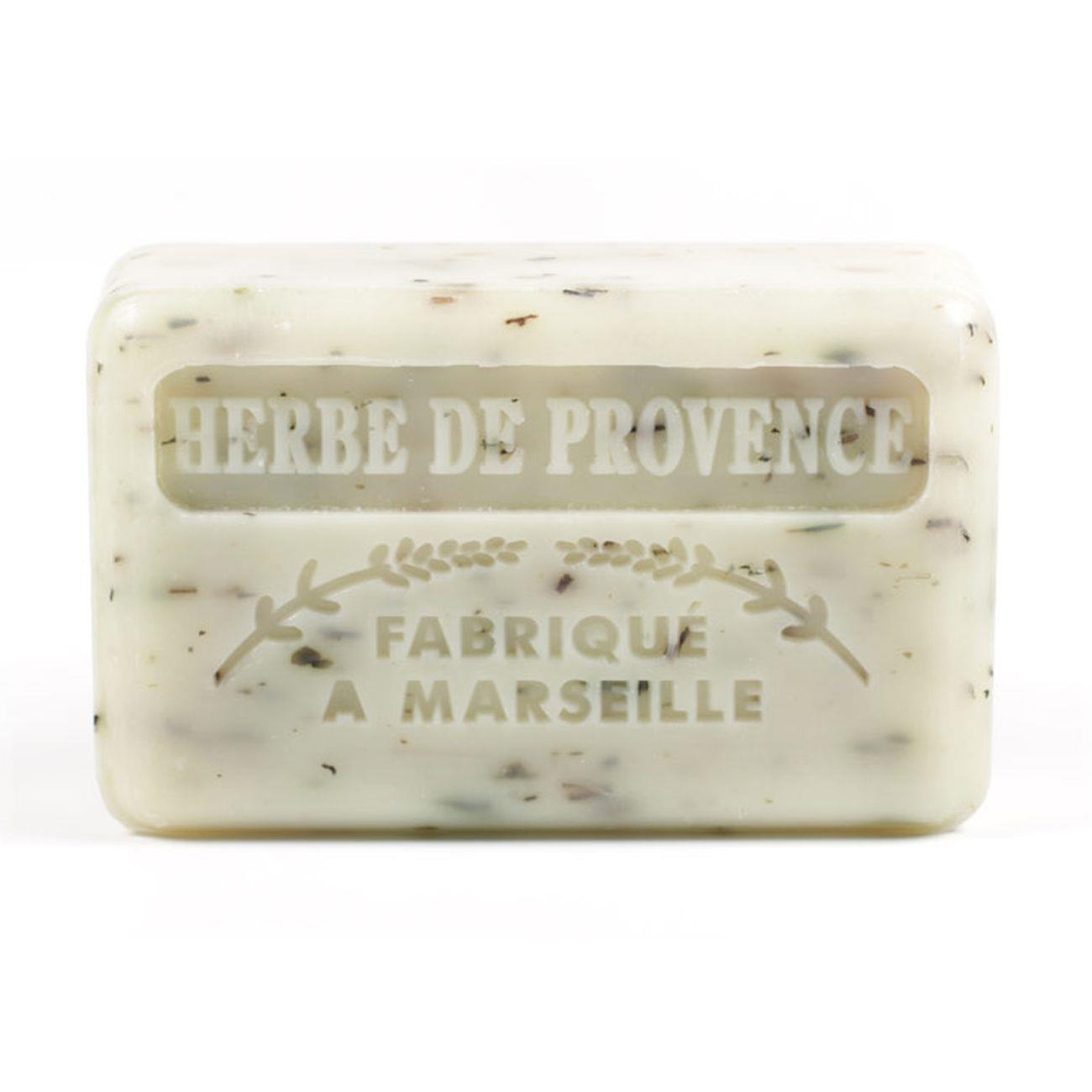 Marseille Exfoliant Soap Herbes de Provence (Herbs of Provence) 125g