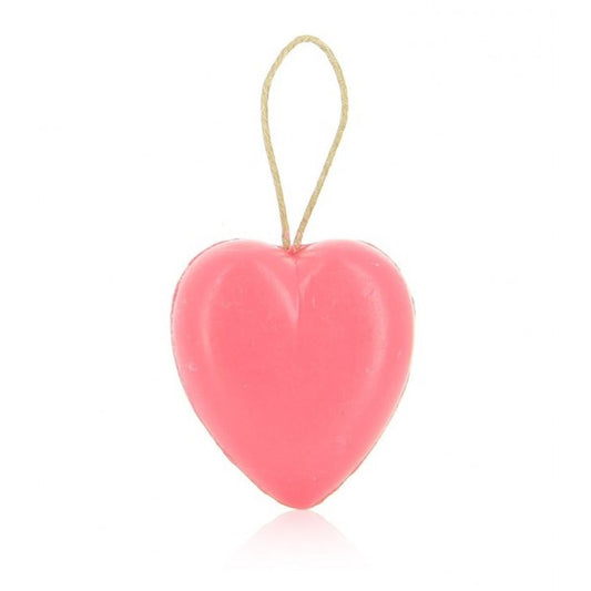Heart Soap 95g on a Cord — Red Heart (I Love You)